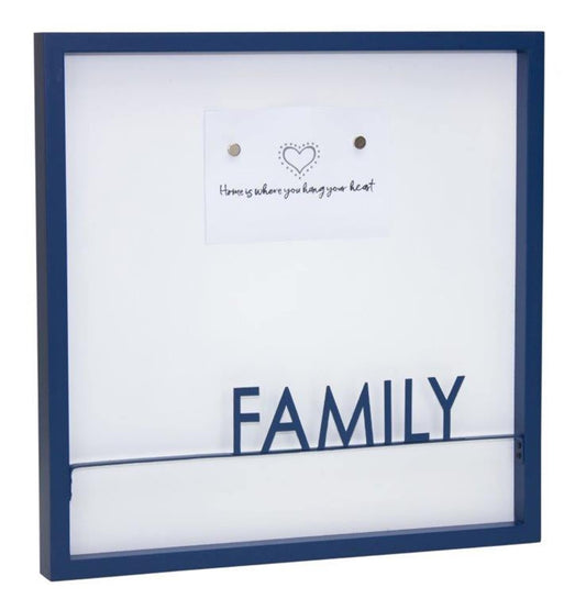 Melrose International Family Magentic Memo Board 15.75"SQ