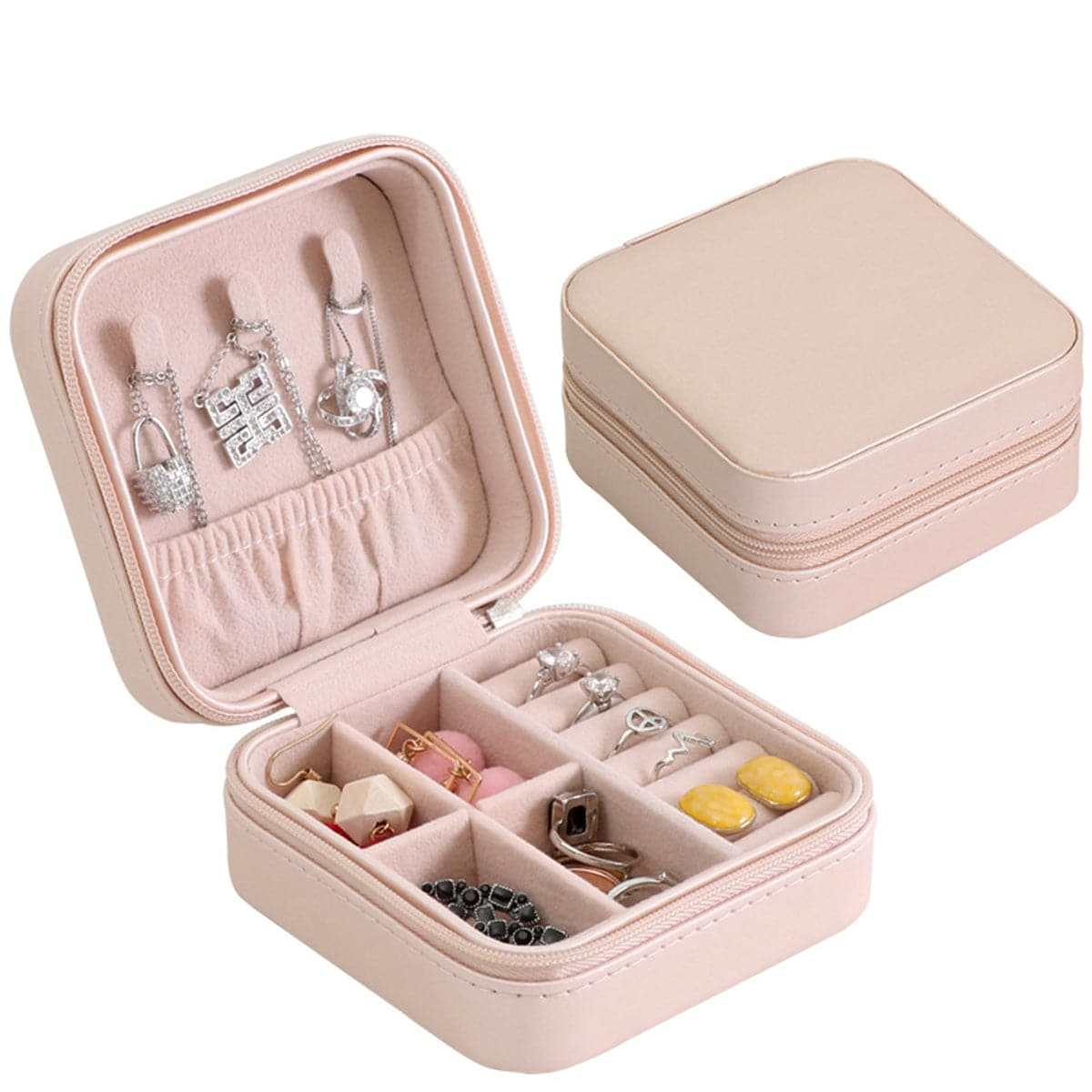 Blush Pink Jewelry Box