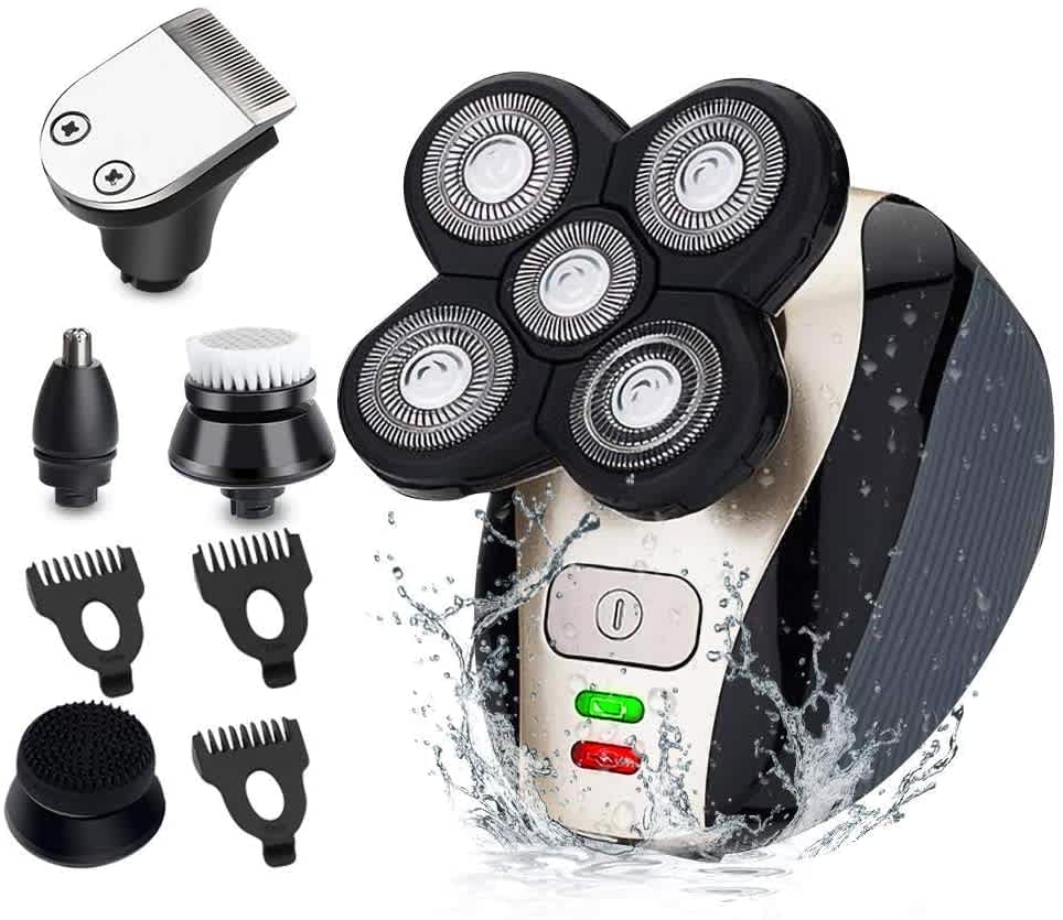 IGIA 5 in 1 Grooming Shaver - Black