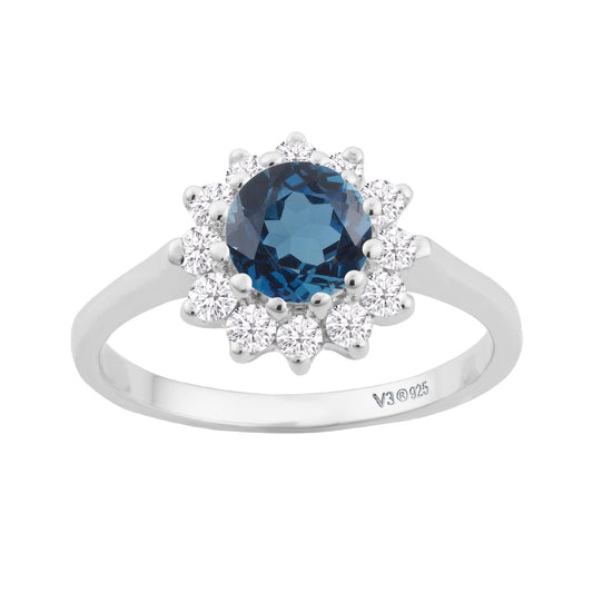 blue, white-