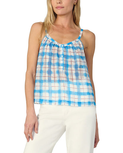 440-BLUE/RUST CHECK-