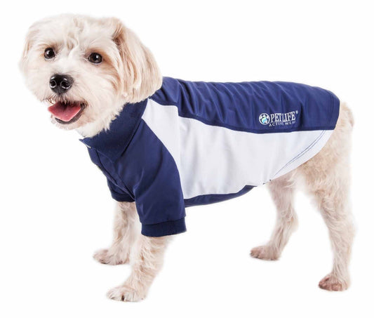 Navy With White-
