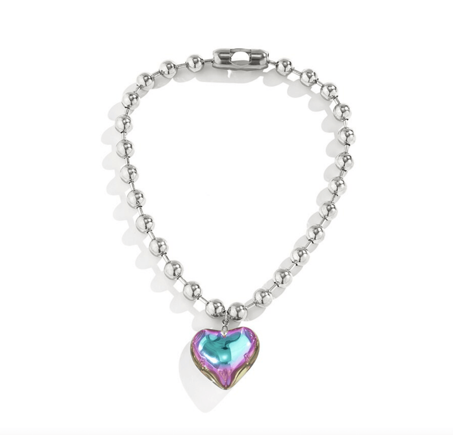 Iridescent / Silver-