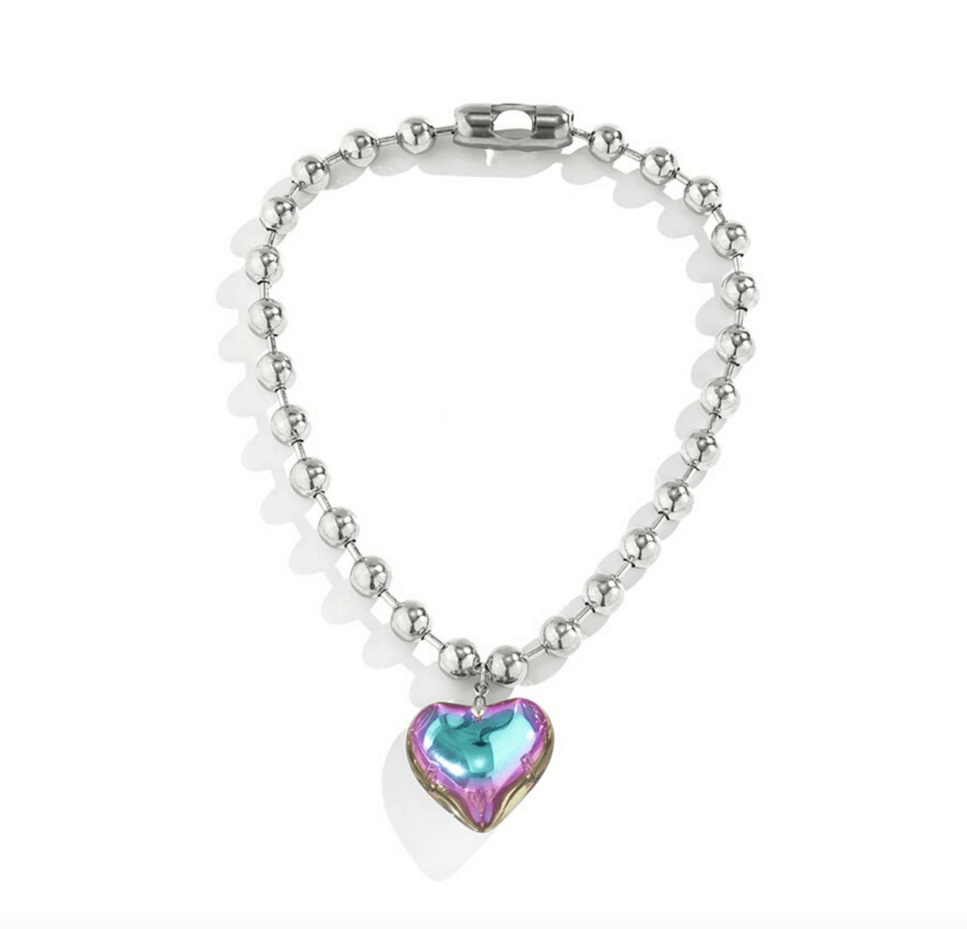 Iridescent / Silver-