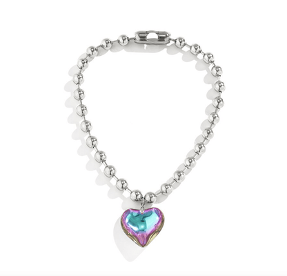 Iridescent / Silver-