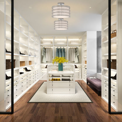 Silver/White-