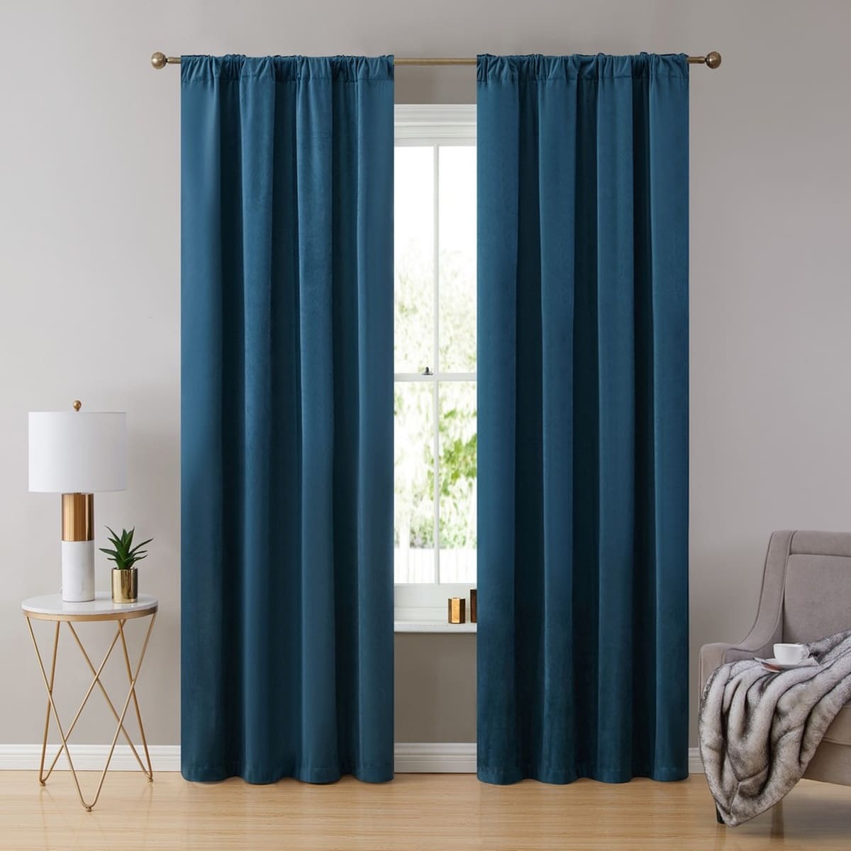 Teal Blue-