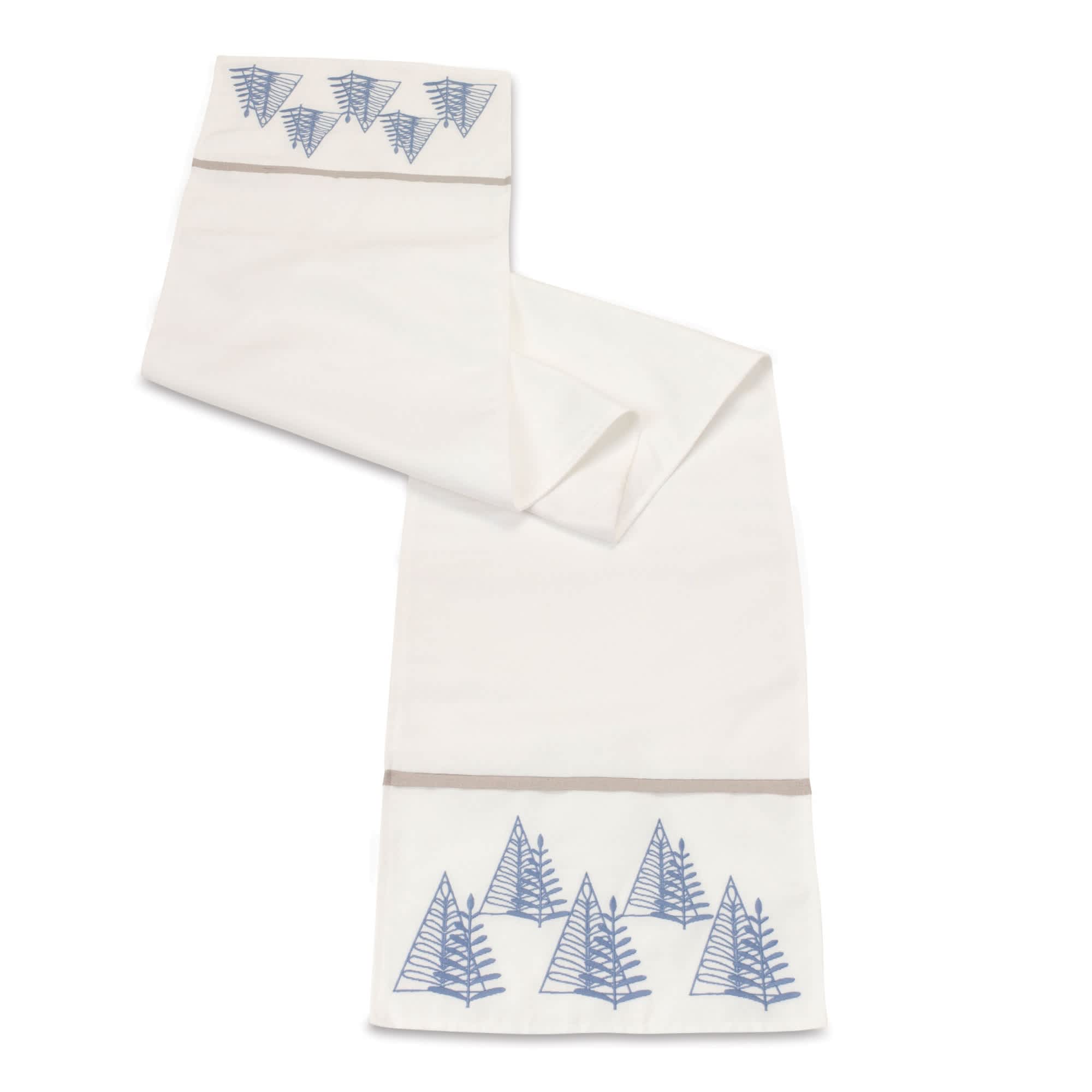 Melrose International Tree Pattern Table Runner 72