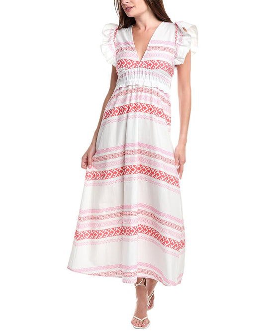 Red/Orange Aztec Print-