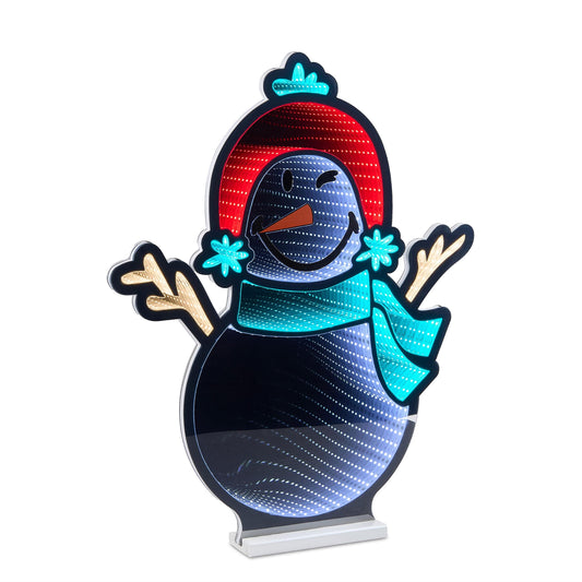 Melrose International SmileyWorld(R) Holiday Snowman Ekkolight 24"H