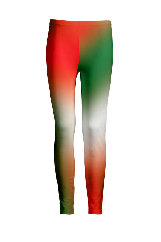 Red & Green Ombre Holiday Print-