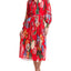 SAHARA FLORAL ON RED BLISS GRO
