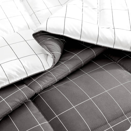 Grid - Grey/White - White-