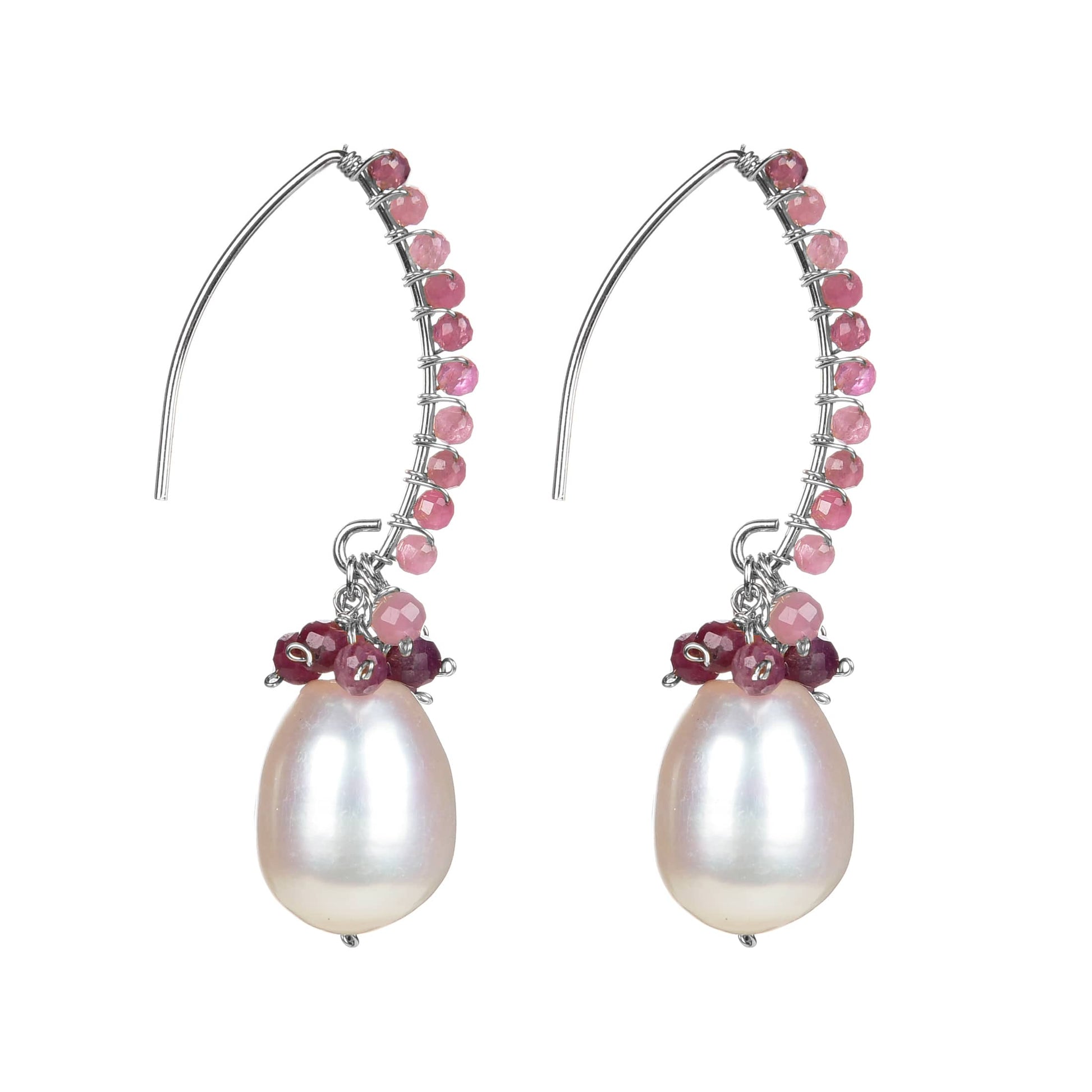Pink, White-