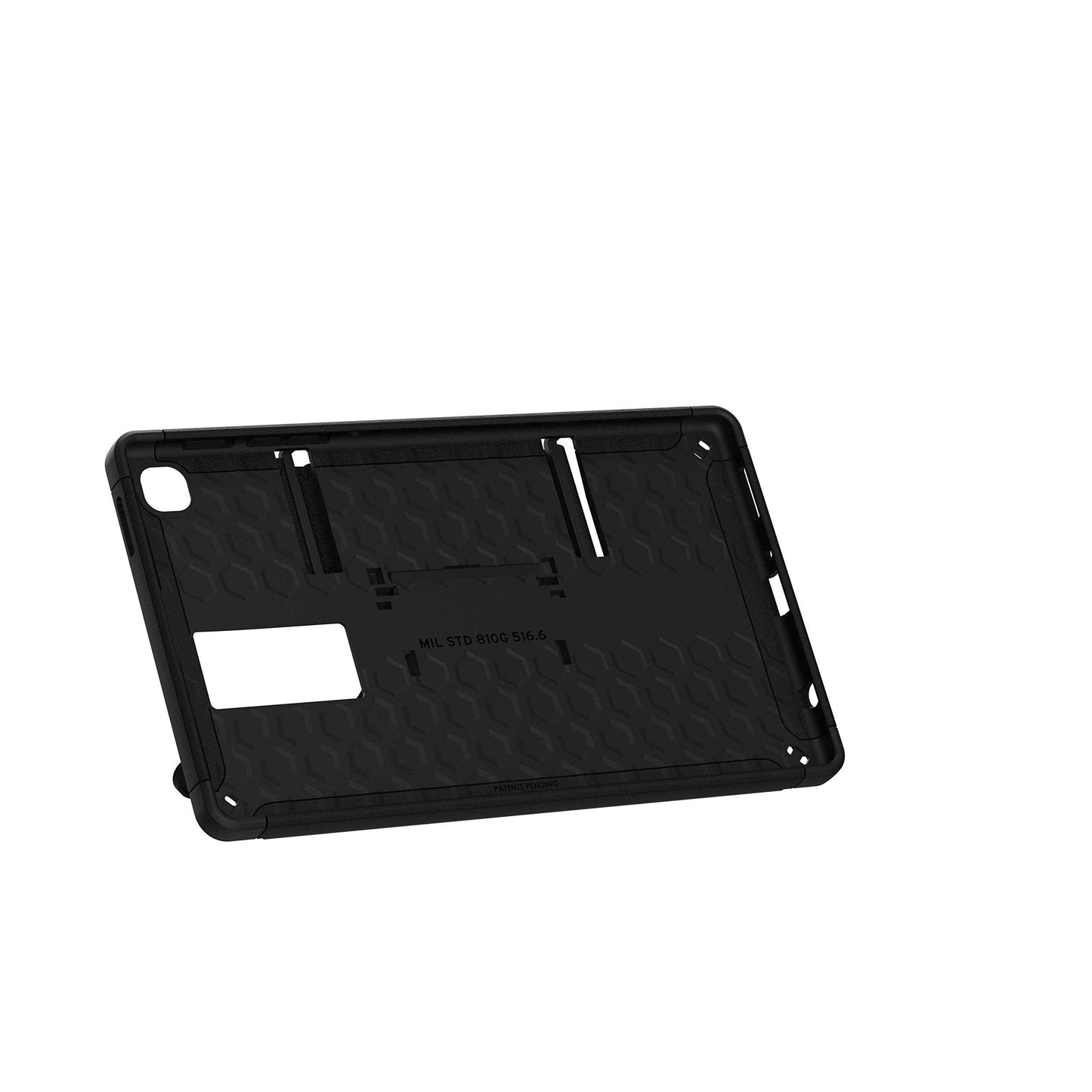 Urban Armor Gear Scout H&K Protective Case for Samsung Galaxy A7 Lite 8.7 Inch (2021 - Wi-Fi & Lte) Case [Designed for Samsung Certified, Hand Strap & Kickstand, Drop Resistant] Black