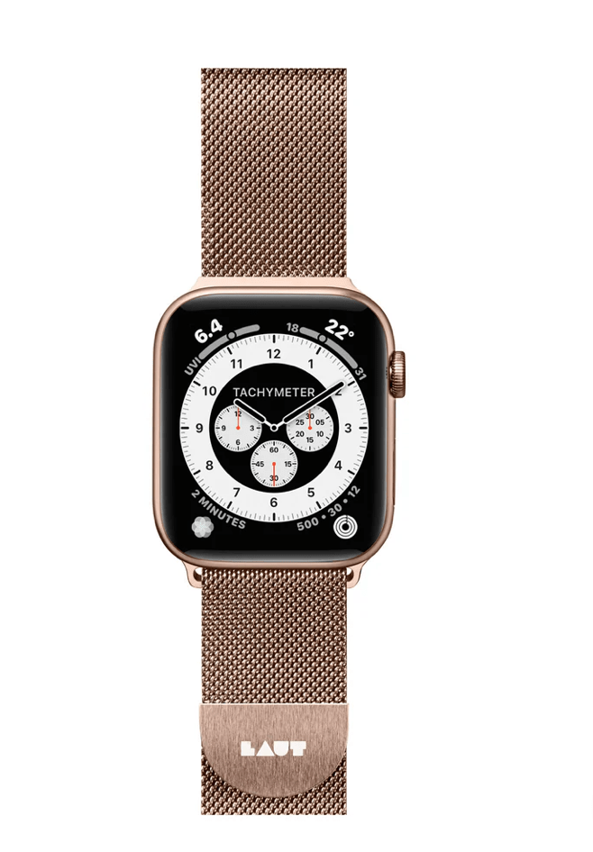 Laut Steel Loop Watch Strap for Apple Watch Series 1, 2, 3, 4 - 38/40 Mm - Gold