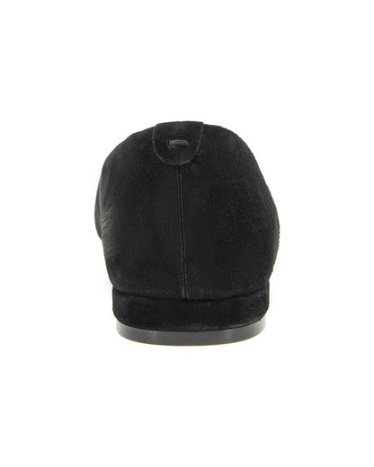 BLACK SUEDE-