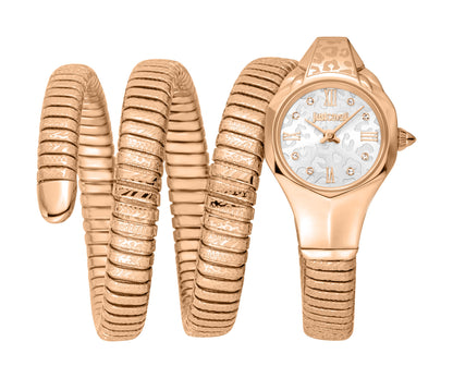 Just Cavalli Women's Snake 316L Stainless Steel Watch Jc1l271m0075