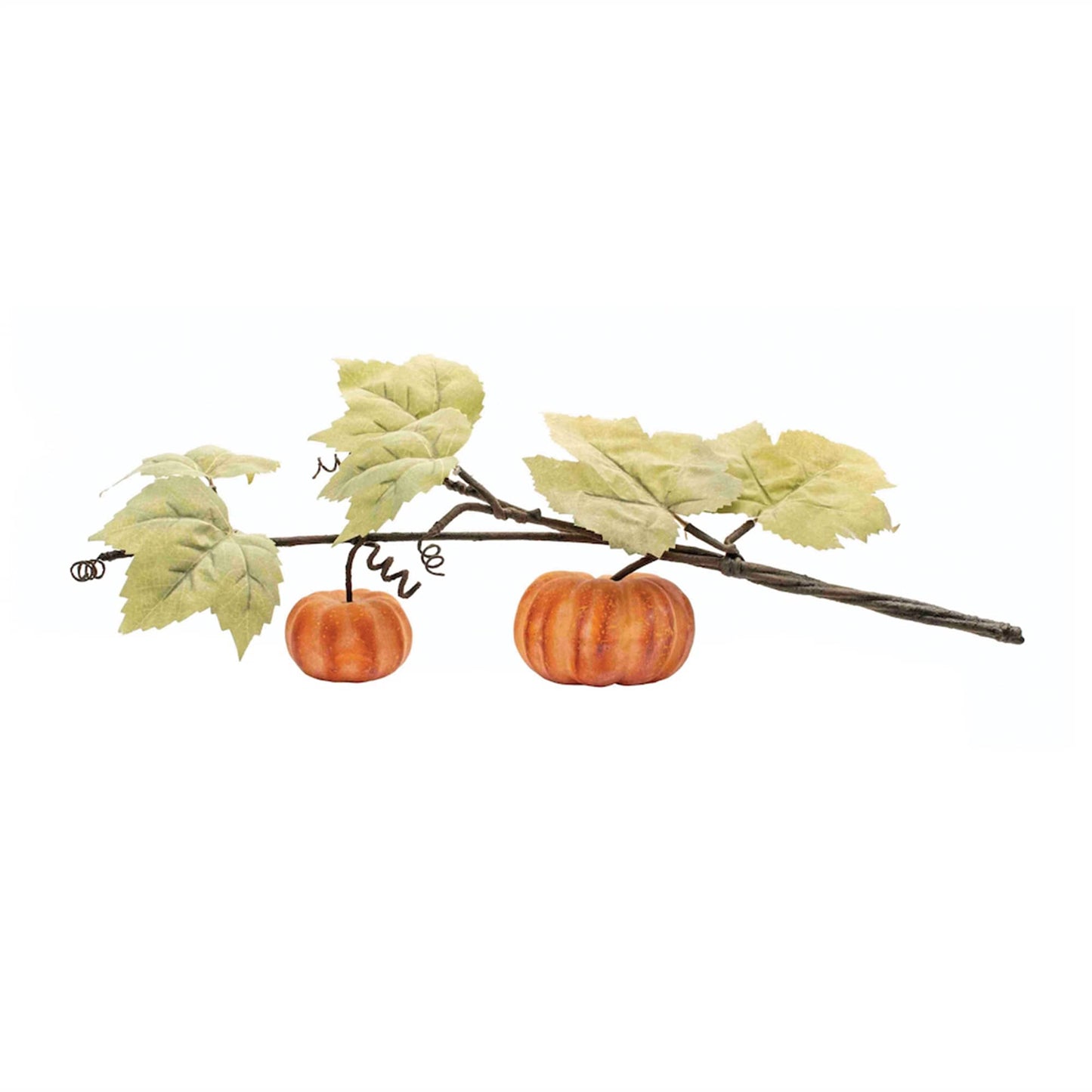 Melrose International Fall Pumpkin Vine (Set of 2)