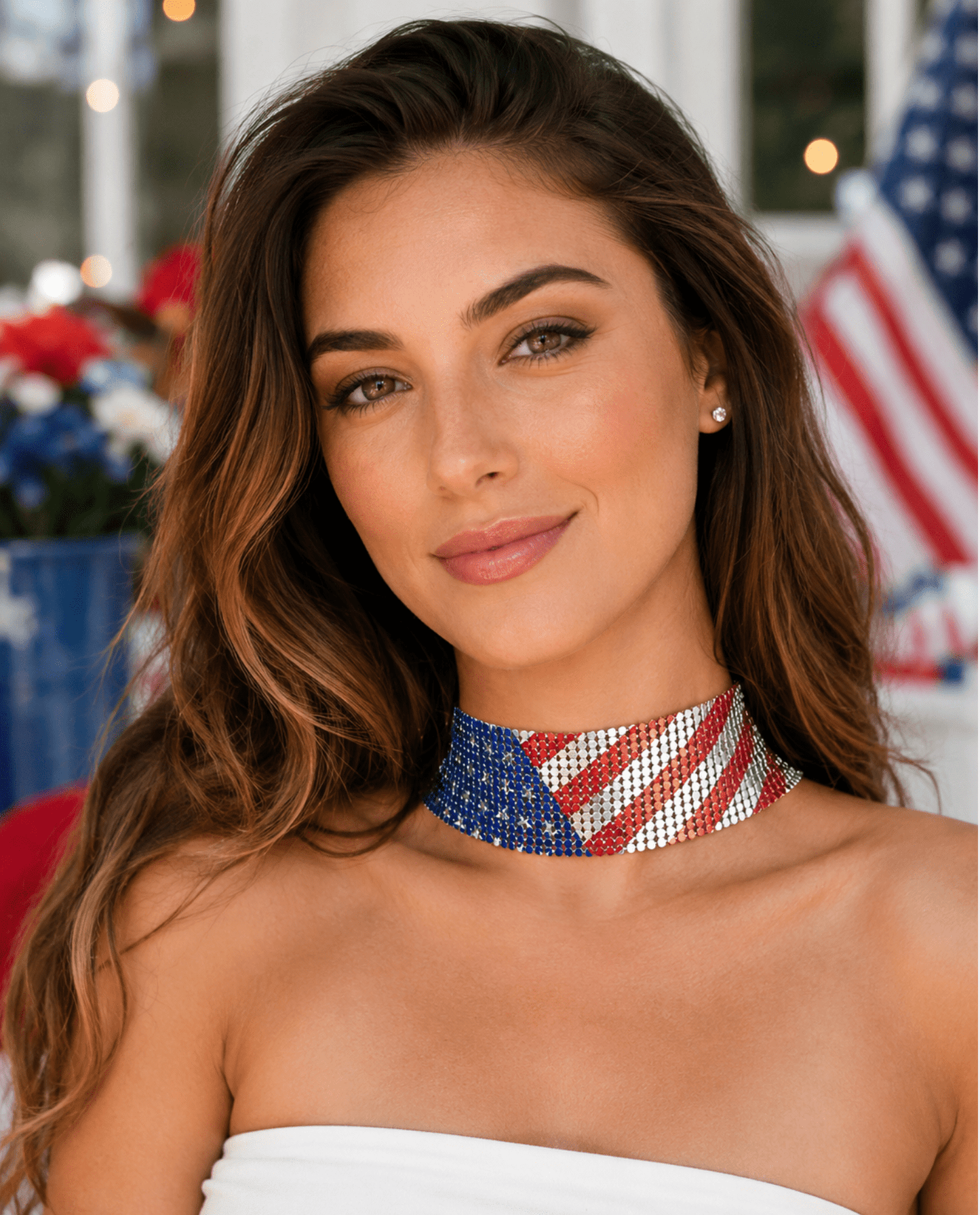 Red, White, Blue and Clear-