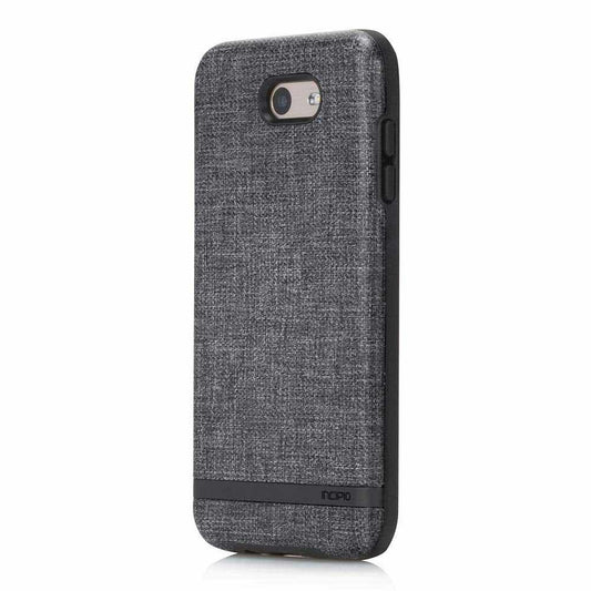 Incipio Carnaby Samsung Galaxy J7 (2017) Case [Esquire Series] with Co-Molded Design and Ultra-Soft Cotton Finish for Samsung Galaxy J7 (2017) - Gray