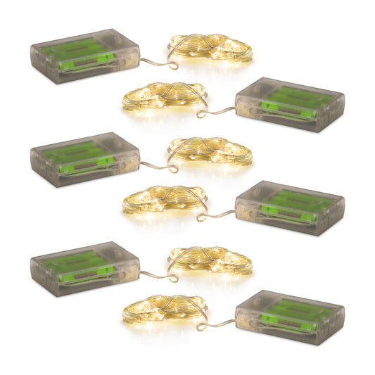 Melrose International Mini LED String Light Strand (Set of 6)