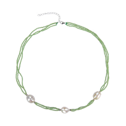 Green, White-