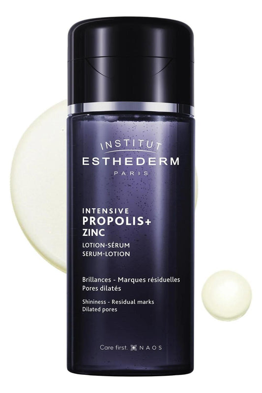 Institut Esthederm Intensive Propolis + Zinc Serum Lotion - Regulates & Restructures Skin, 4.4 fl oz