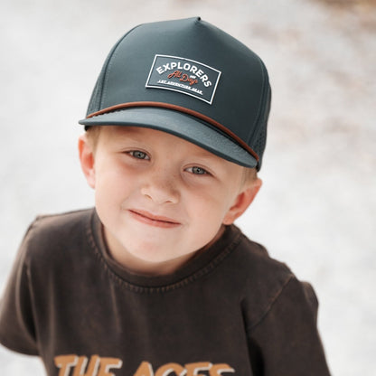Waterproof Lrt Explorer Snapback Hat - Juniper Green