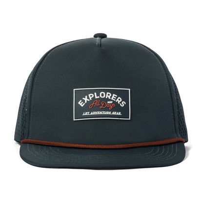 Waterproof Lrt Explorer Snapback Hat - Juniper Green