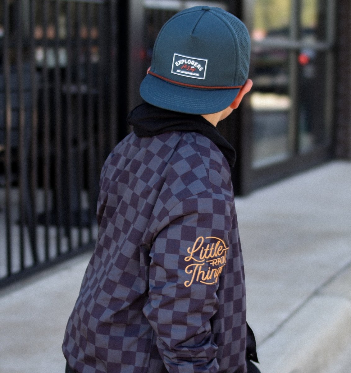 Waterproof Lrt Explorer Snapback Hat - Juniper Green