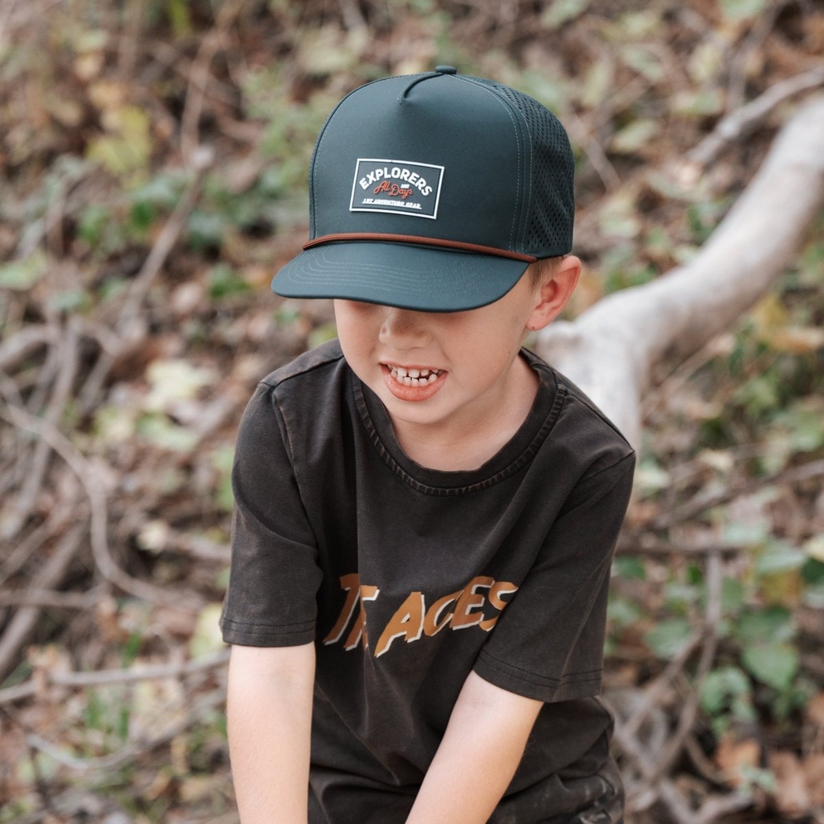 Waterproof Lrt Explorer Snapback Hat - Juniper Green
