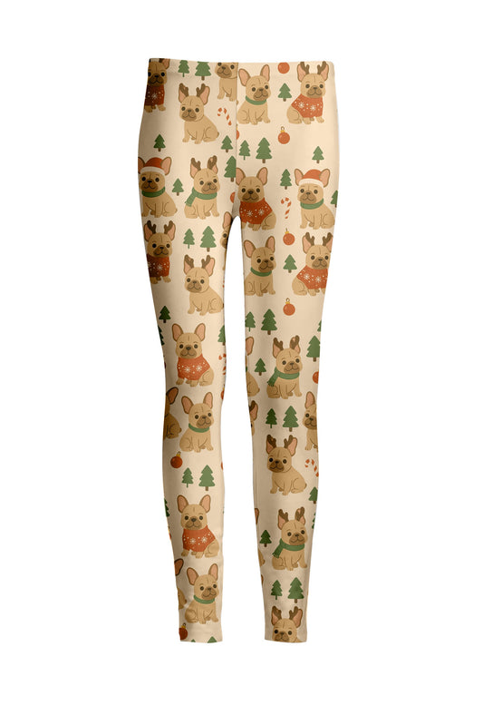 Holiday French Bulldog Print-