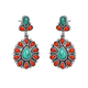 Turquoise, Red
