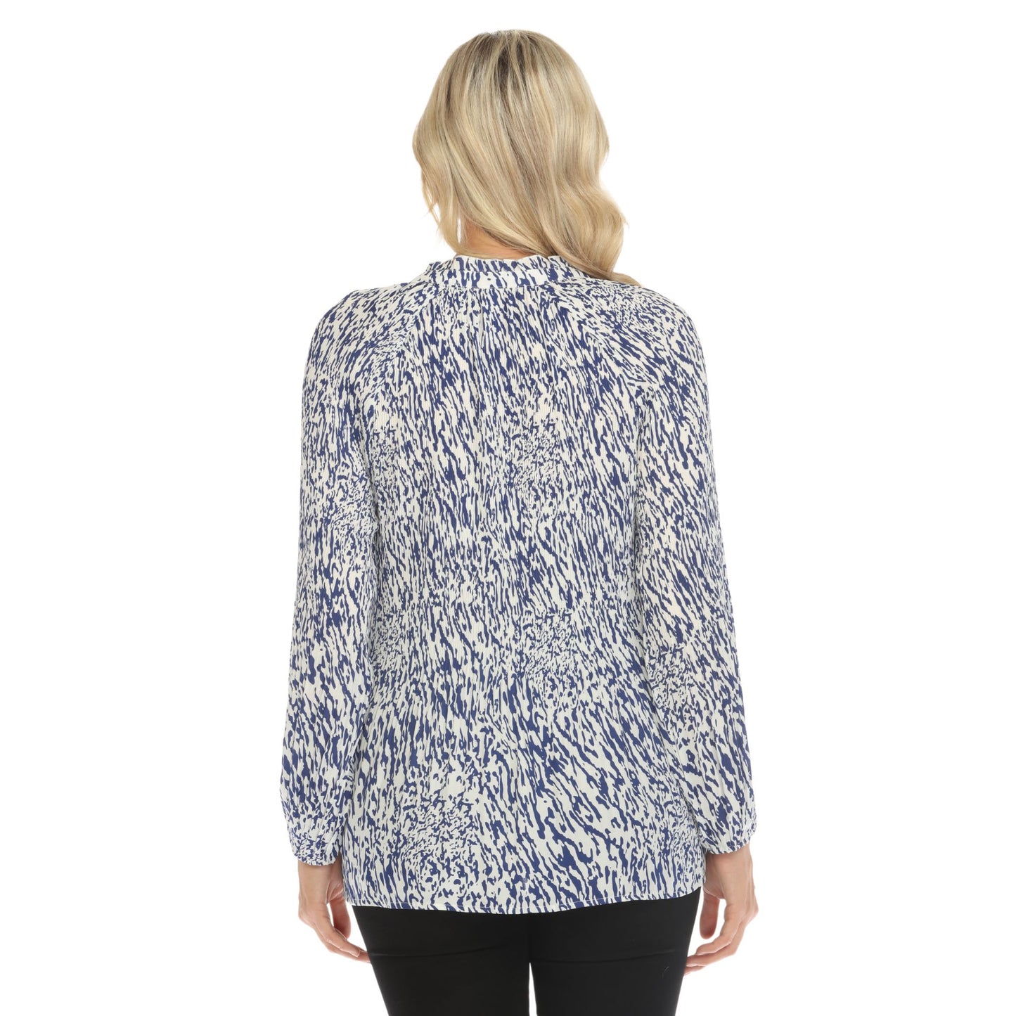 White Blue-