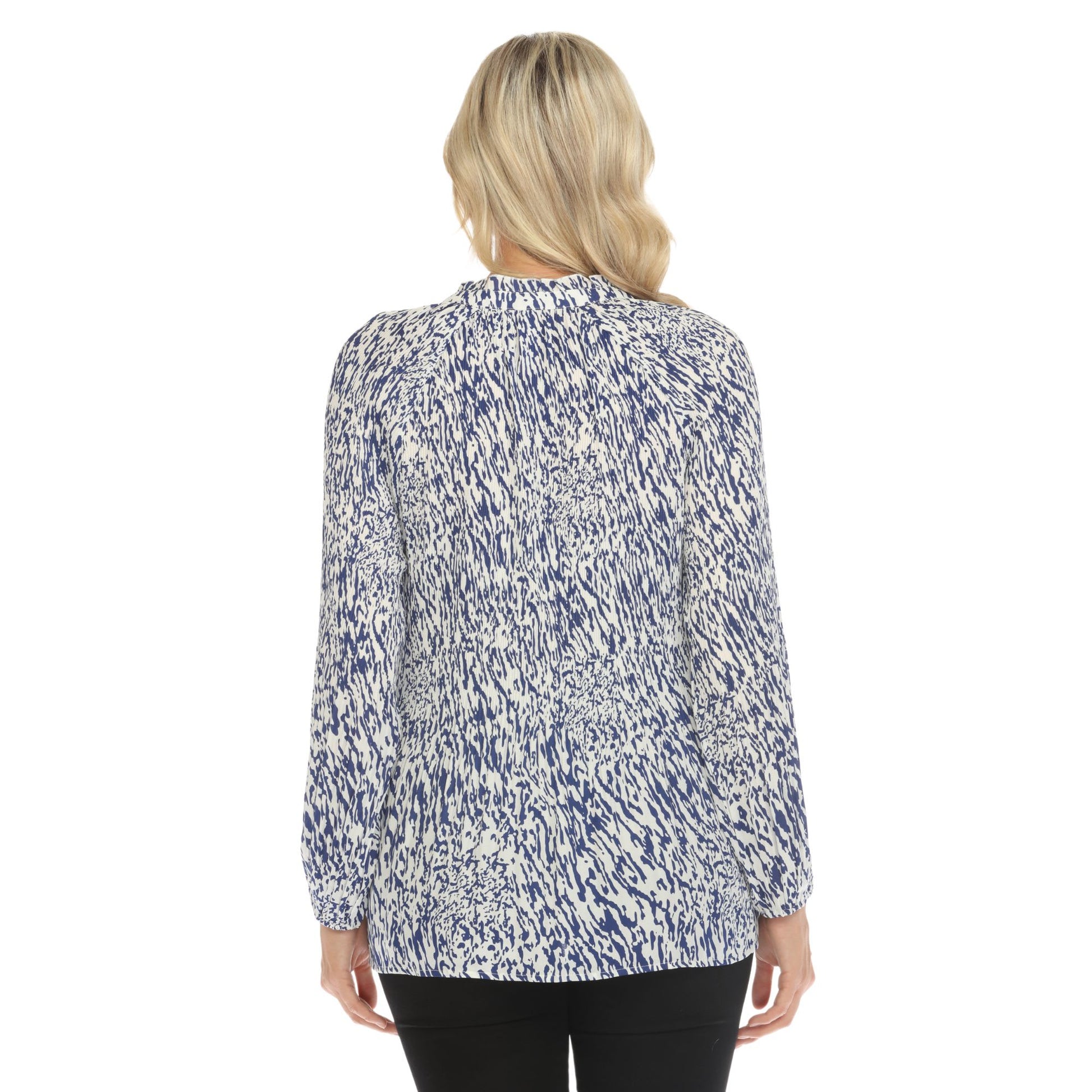 White Blue-