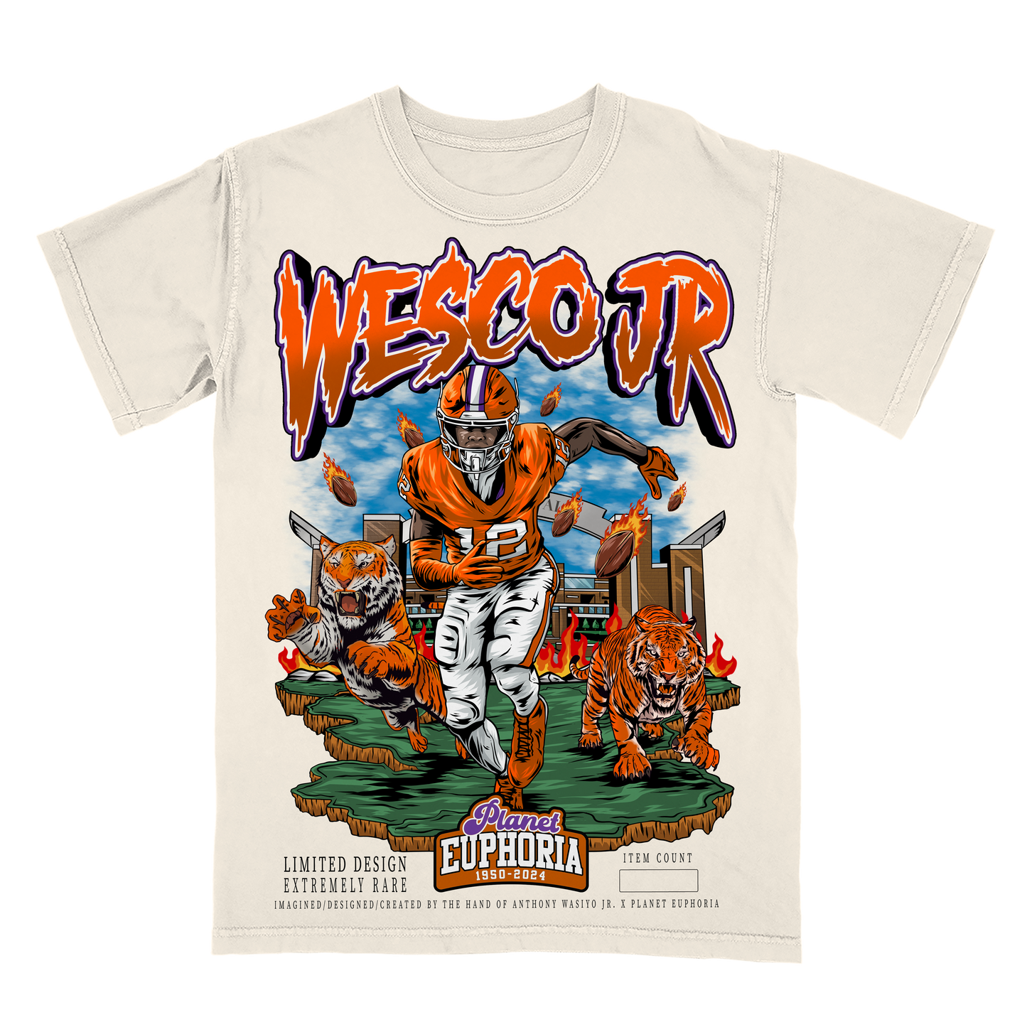 Bryant Wesco Jr. Limited Edition Graphic T-Shirt