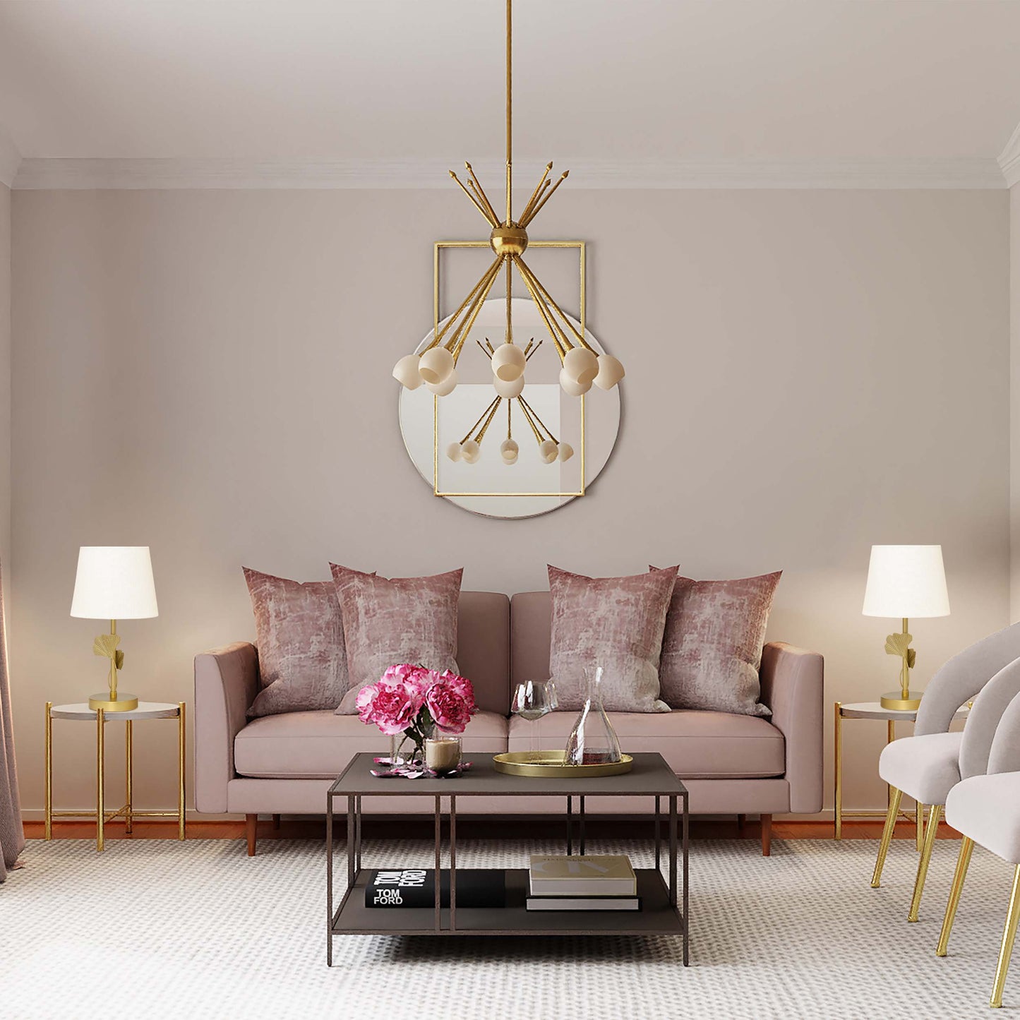 Gold/ White-