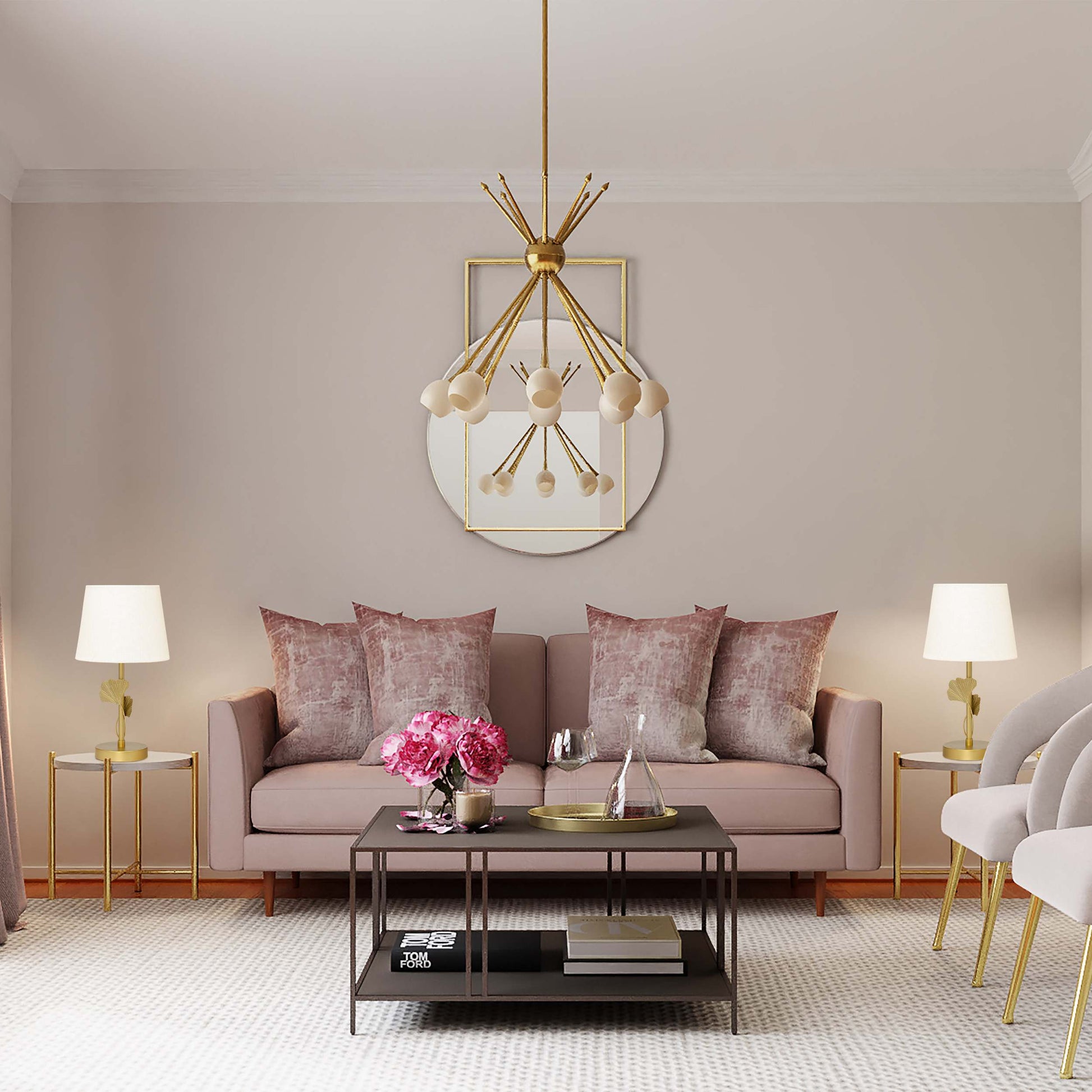 Gold/ White-