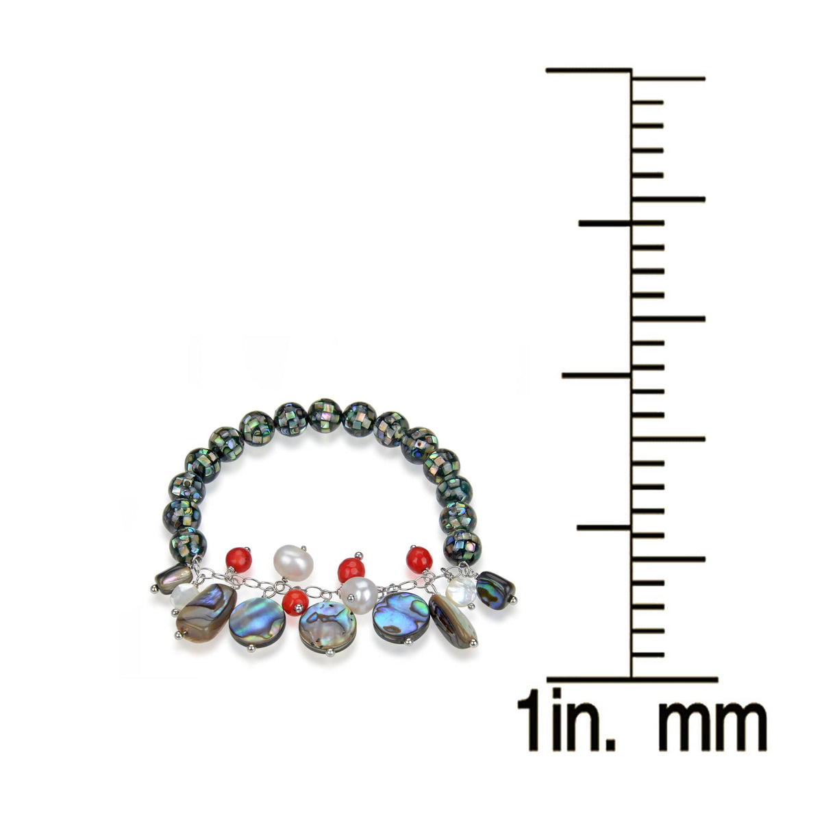 Multicolor, White, Red-