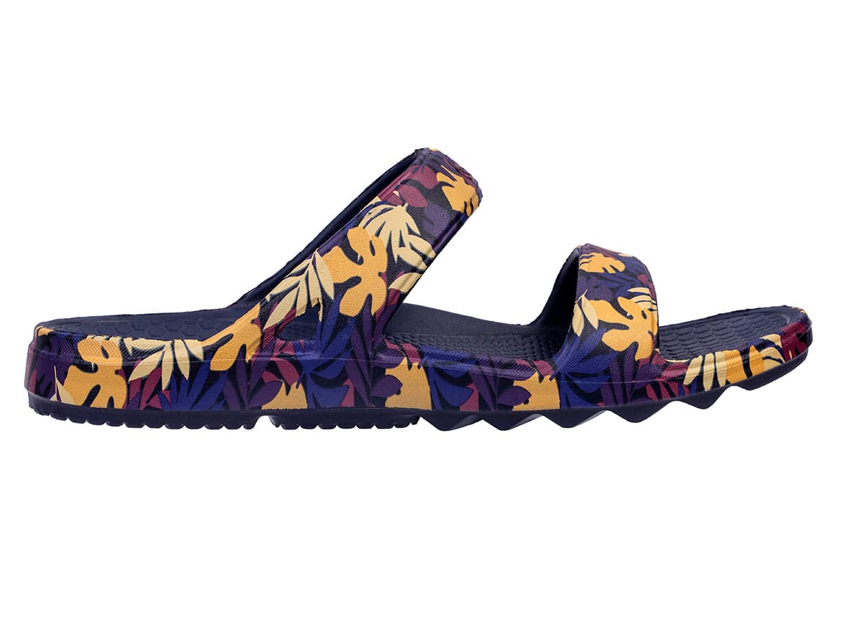 Fusion Slim Tropical Slide Sandals - Wide Width – Zulily