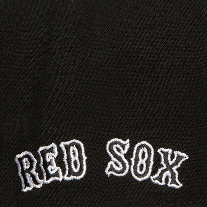 Mitchell & Ness Men's MLB Evergreen Black White Snapback Red Sox Snapback Caps