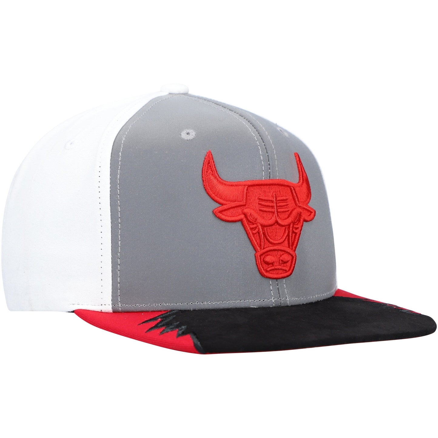 Men's Mitchell & Ness NBA Day 5 Snapback Bulls - Grey-White