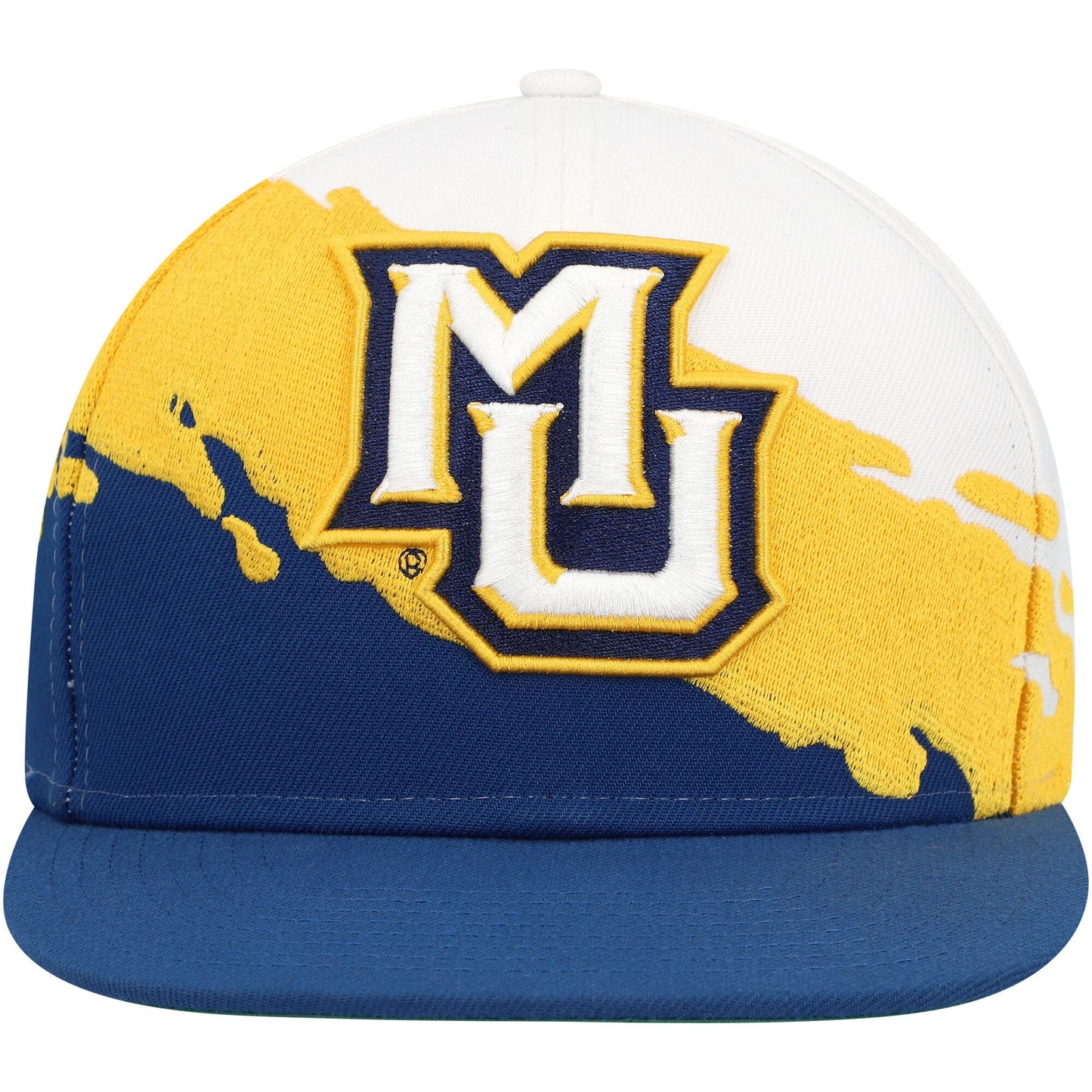 Mitchell & Ness Men's Ncaa Paintbrush Snapback Marquette Snapback Caps