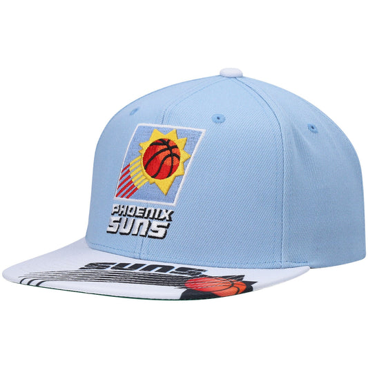 Men's Mitchell & Ness NBA Reload 3.0 Snapback Hwc Suns - Light Blue