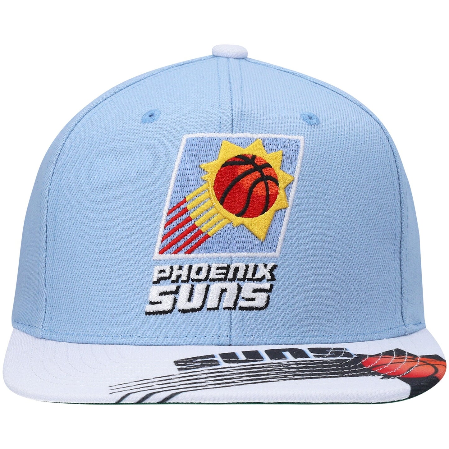 Men's Mitchell & Ness NBA Reload 3.0 Snapback Hwc Suns - Light Blue