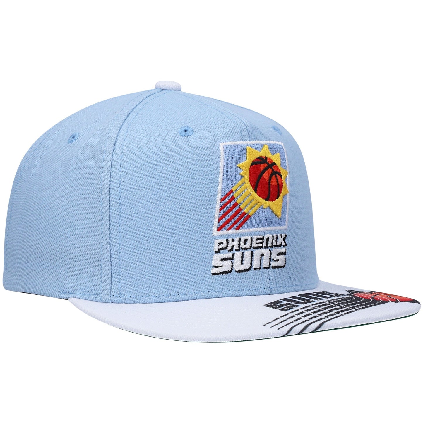 Men's Mitchell & Ness NBA Reload 3.0 Snapback Hwc Suns - Light Blue