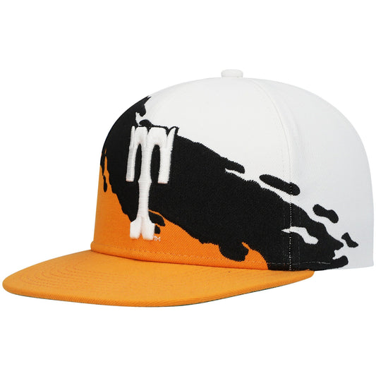 Mitchell & Ness Men's Ncaa Paintbrush Snapback Tennessee Snapback Caps