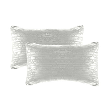 Elegant Comfort 8-Piece Bamboo Floral Pattern Comforter Set- Includes 4-Piece Sheet Set with Double Sided Storage Pockets