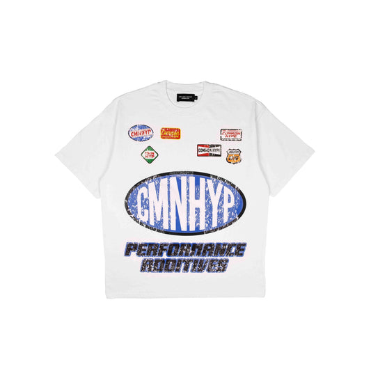 Common Hype Auto Icon Tee White